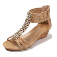 Women's Summer Sandals Rhinestone Non-slip