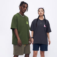 Fashion Loose Cool Printed Short Sleeve Men