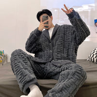 Men's Winter Flannel Men's Household Clothes