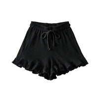 Versatile Casual Women's Lace Elastic Waist Shorts