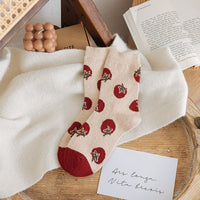 Printing Keep Warm Winter Women Socks