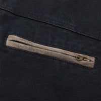 American Retro Loose Casual Long Sleeve Polo Collar Jacket