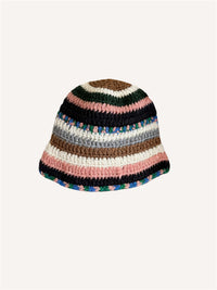 Atmosphere Hand-knitted Colorful Fisherman's Hat