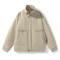 Men's Thin Windproof Youth Solid Color Jacket