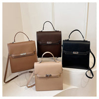 Vintage Buckle Backpack Multifunctional Women's Shoulder Bag