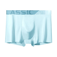 Men's Ice Silk Boxer Briefs Breathable, Moisture-Managing, Ultra-Soft Comfort Underwear For Summer