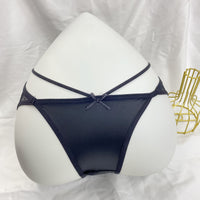 Lightweight And Breathable Ice Silk Satin Briefs Hip Fashion Polka Dot Thin Belt