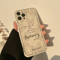 Ins Han Feng Butterfly Mobile Phone Case