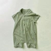 Baby Summer Open-chest Crawl Suit