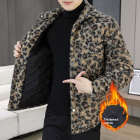 Winter Cotton Plus Versatile Men's Quilted Padded Jacket