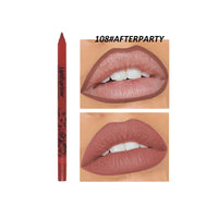 Discoloration Resistant Outline Lip Shape New Product 20 Colors Matte Lip Liner