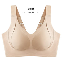 Bra Full Cup Large Size Seamless Thin Underwear