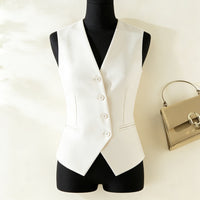 Versatile Chic Vest With A Designer Edgeperfect For Layering Inside Or Out