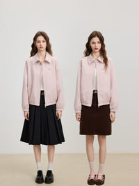 Women's Lapel Workwear Jacket Coat