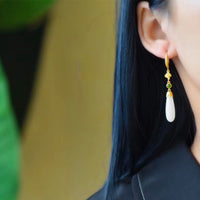 New Chinese Style Super Fairy Sweet Vintage Earrings