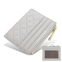 Womens Drivers License Card Holder Slim Zippered ID Case