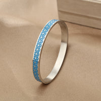 18K Vacuum-Plated Vintage Personalized Oil-Drip Titanium Steel Bracelet For Women
