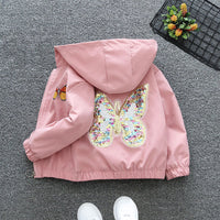 Girls' Fashionable Hoodie Easy Matching Coat