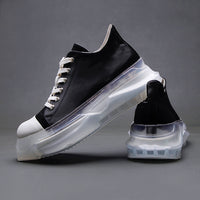 Casual Shoes With Thick Soles And High Height Versatile Lace Up
