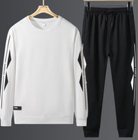 Youth Print Sweatshirt Casual Sports Suit