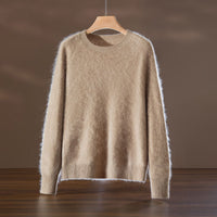 Womens Loose Warm Soft And Fluffy AutumnWinter Fleece Top