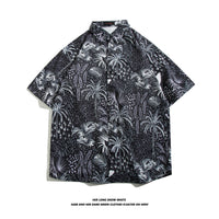 Fashionable Hawaiian Ice Silk Inch Shirt Man
