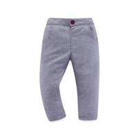 Children's Clothing Spring And Autumn New Boys' Gentleman Three-piece Vest Bow Tie Shirt Trousers