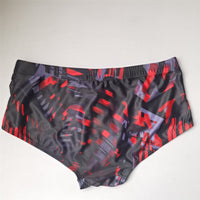 Men's New Abstract Beach Spa Shorts With Cups