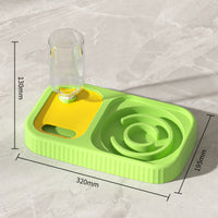 Anti Overturning Automatic Drinking Water Cat And Dog Food Bowl