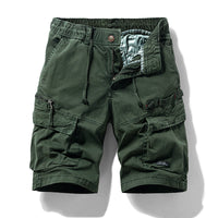 Men's Summer New Zipper Multi-pocket Shorts