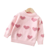 Girl's Sweater Knitwear Pullover Cardigan Top