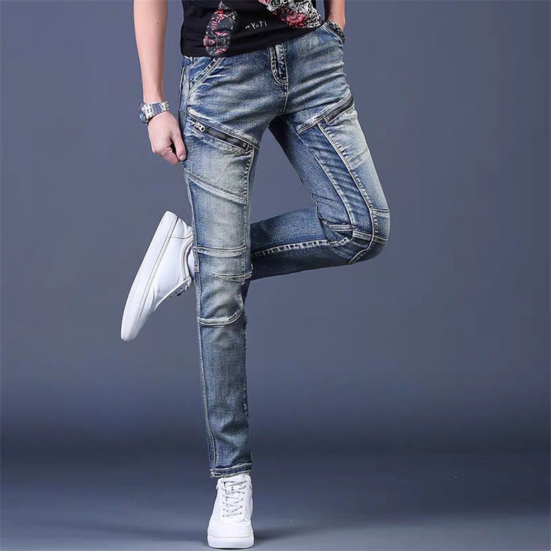 Men's Jeans Spring And Autumn Trendy All-matching