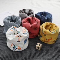 Cotton Autumn And Winter Windproof Warm Cartoon Bandana