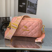 Korean Style Elegant Diamond Patterned Phone Bag Chic And Casual Shoulder Crossbody Bag