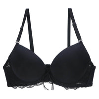 Plus Size Glossy Surface Without A Scratch Women's Underwear Gathering Bra