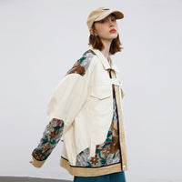 Stitching Lace Coat For Men And Women