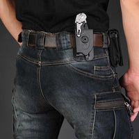 Tactical Jeans Straight Slim Training Men's Trousers