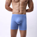 Loose Fitting Anti-friction Flat Corner Casual Sports Mid-waist Briefs
