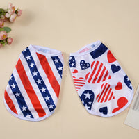 Independence Day Pet Thin Breathable Vest