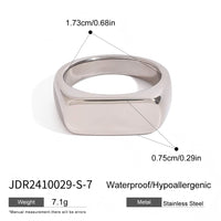 Simple Irregular Titanium Steel Bracelet For Women