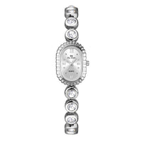 Womens Mid-century Light-luxury Jewelry Oval-arch Fashion Petite Watch