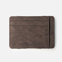 Korean Style All-match Creative Style Matte Leather Magic Wallet