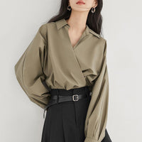 V-neck Shirt A Simple Yet Stylish Top For The Commute