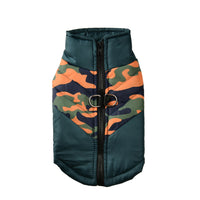 AutumnWinter Pet Clothing Camouflage Print Puppy
