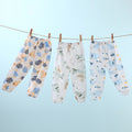 Baby Anti Mosquito Pants Summer Thin Cotton Ankle-tied Puff