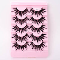 Natural 3D Dramatic Fairy Clusters Manga Lashes Fake Eyelashes