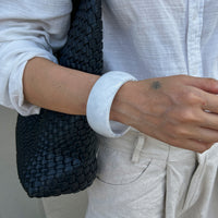 Exaggerated Instagram-style Round Wide-face Resin Bracelet