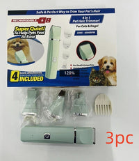 Pet Four-in-one Mute Rechargeable Lady Shaver