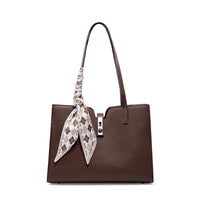 Summer Cowhide Tote Women's Casual Commuter Bag