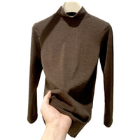 Half Turtleneck Bottoming Shirt Inner Wear Long Sleeve T-shirt Top